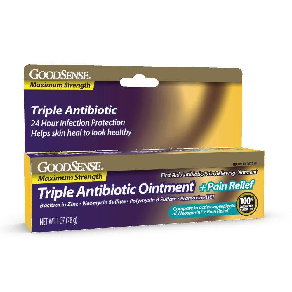Maximum Strength Triple Antibiotic Ointment with Pain Relief Heals Cuts and Soothes Discomfort Fast