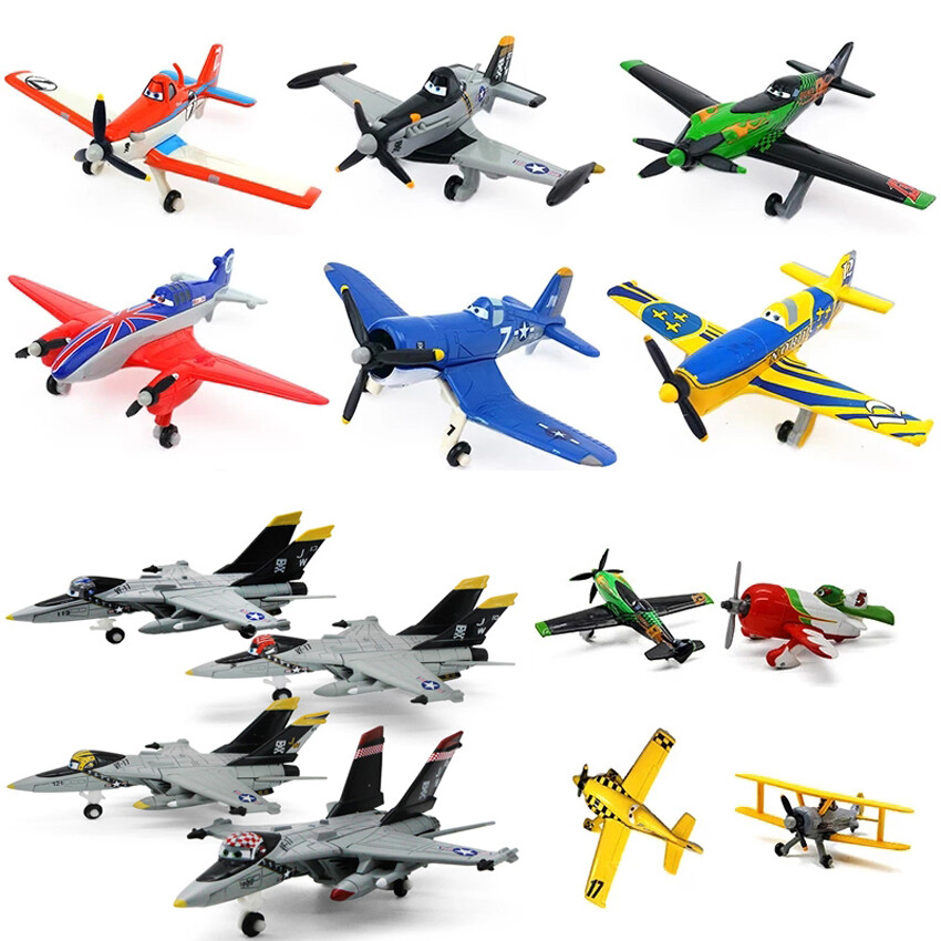 Movie Toy Rescue Jelly Gift Disney Pixar Planes 1:55 Dusty Diecast Model Plane