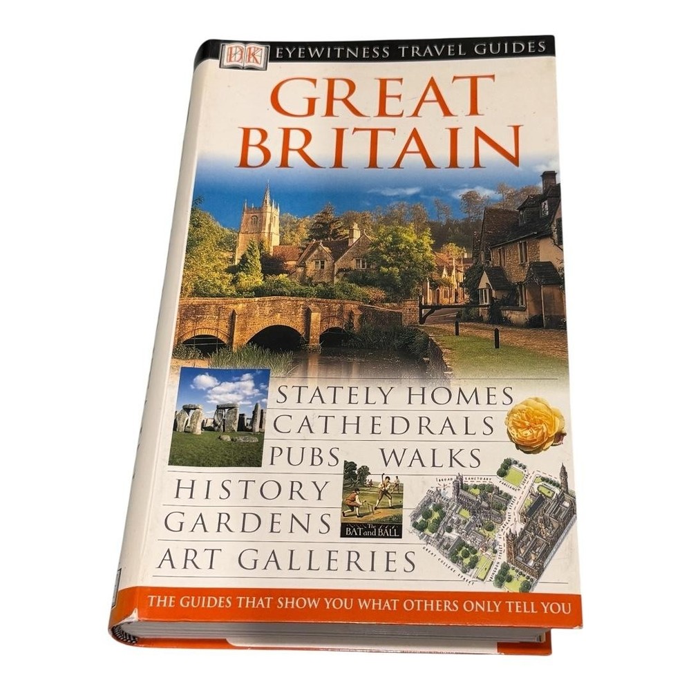 DK Eyewitness Travel Guide Great Britain Hardcover Maps Photos Illustrated UK
