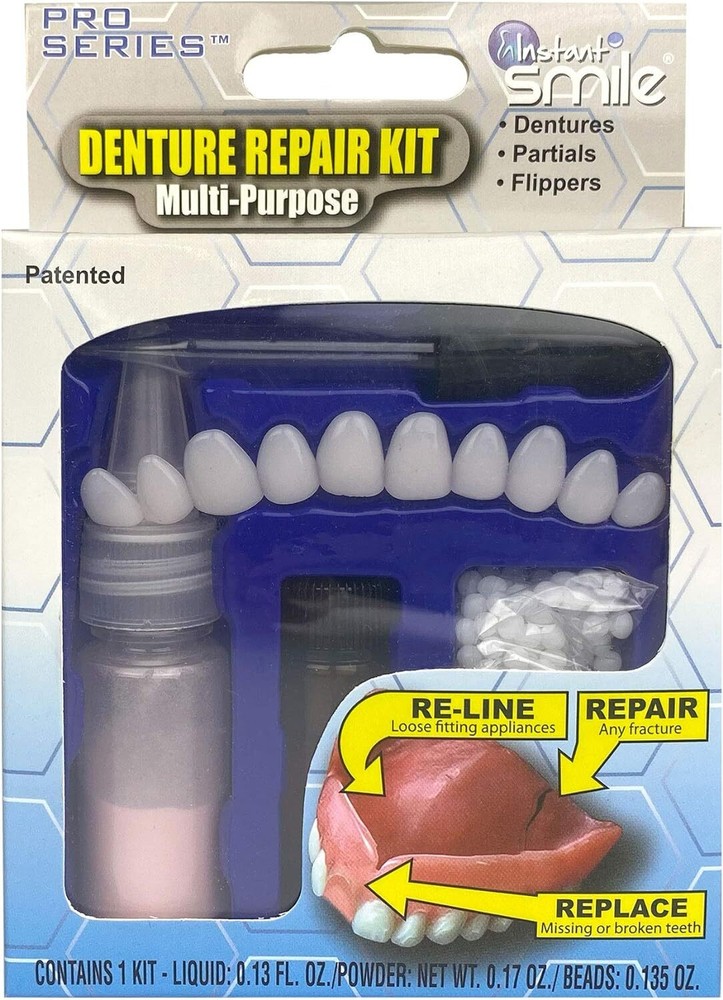 Instant Smile Multi Purpose Denture Repair Kit