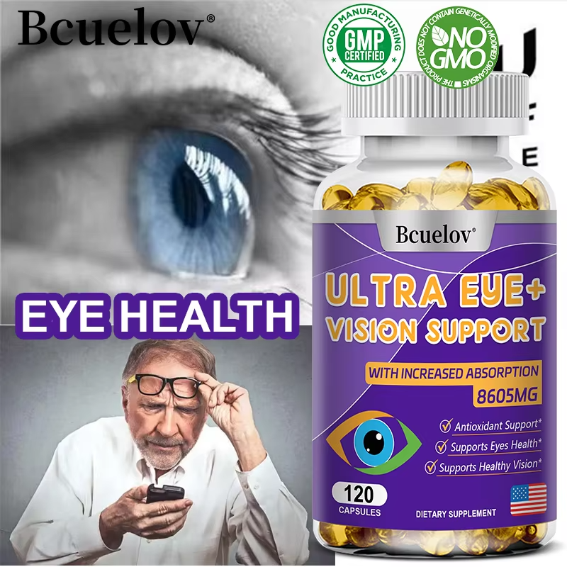 Advanced Eye Vitamin Supplement for Macular Health & Dry Eyes Improve Eye sight