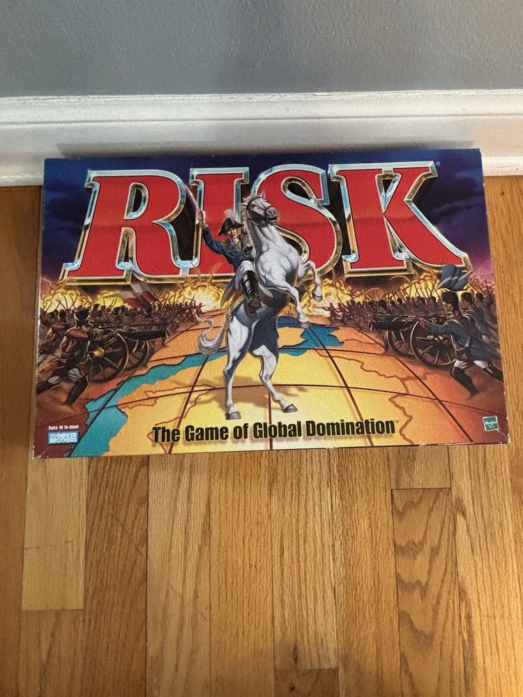 1998 Risk Board Game by Parker Brothers Complete in Very Good Condition!