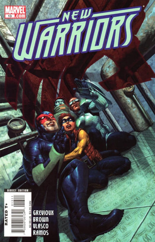New Warriors #13 (2007-2009) Marvel Comics Action-Packed Series Issue