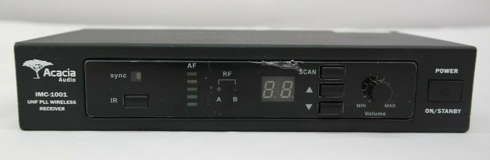 Acacia Audio IMC-1001 UHF PLL Wireless Receiver 655-679 MHz  JH-image