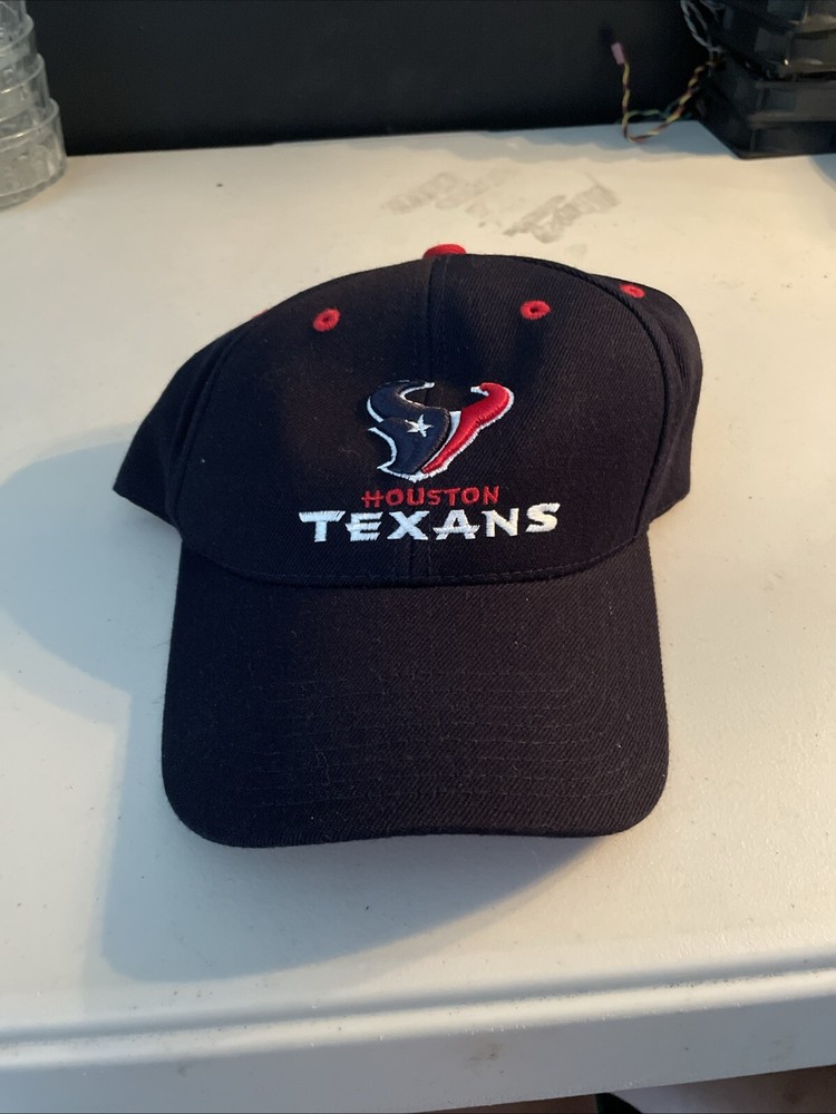 Houston Texans Navy Blue Baseball Cap – NFL Team Logo Applique