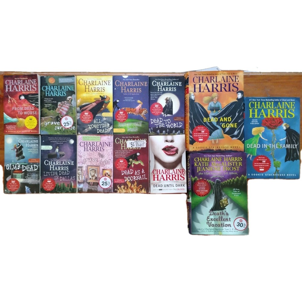 Charlaine Harris Sookie Stack house Set Of 13 Books Novels