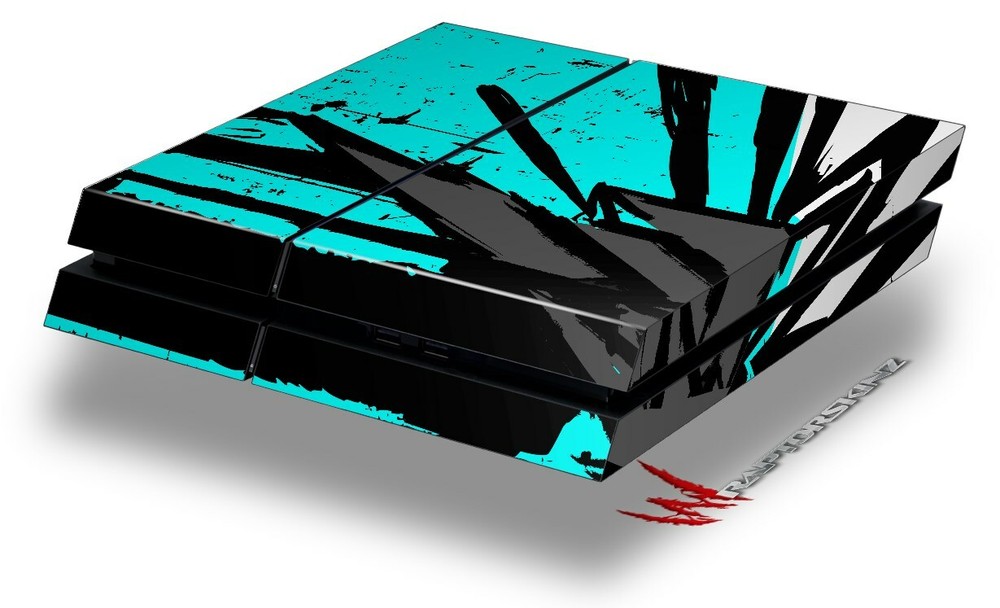Skin for original PS4 Gaming Console Baja 0040 Neon Teal