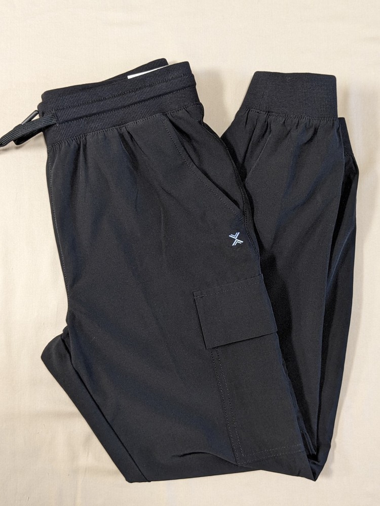 NWT Xersion Relaxed Fit Black Parachute Jogger Pants for Men Comfortable Casual Wear