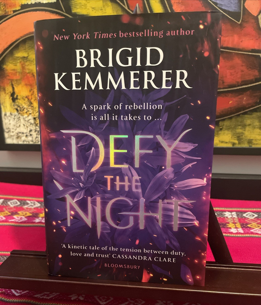 Defy The Night by Brigid Kemmerer Fairyloot Signed Exclusive Edition /2021 HC