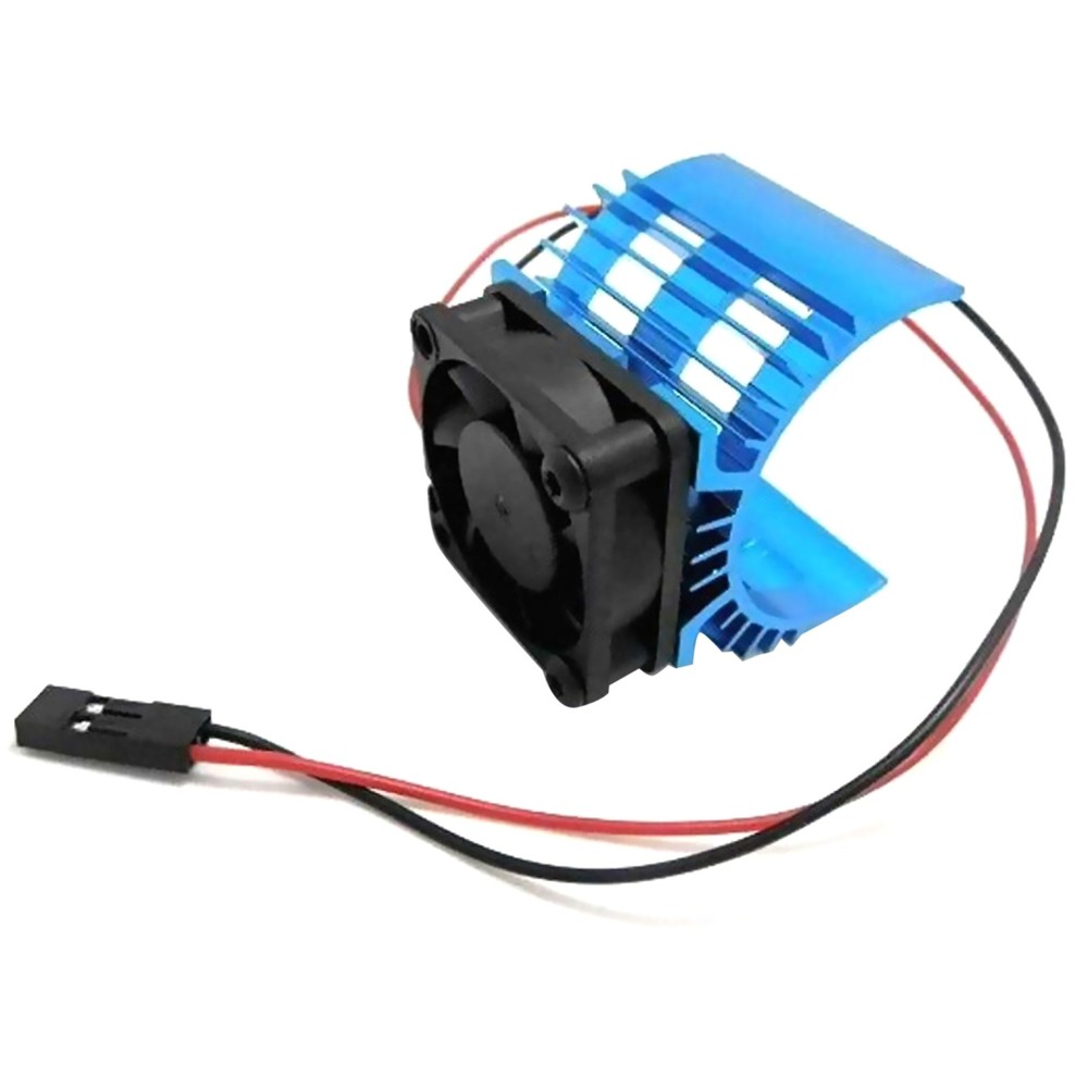1:10 RC Car Aluminum Heat Sink With 5V Cooling Fan for 540 550 3650 Size Motor