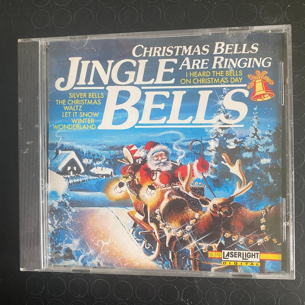 Christmas Bells Jingle Bells Are Ringing CD 1992 Holiday Traditional LASERLIGHT