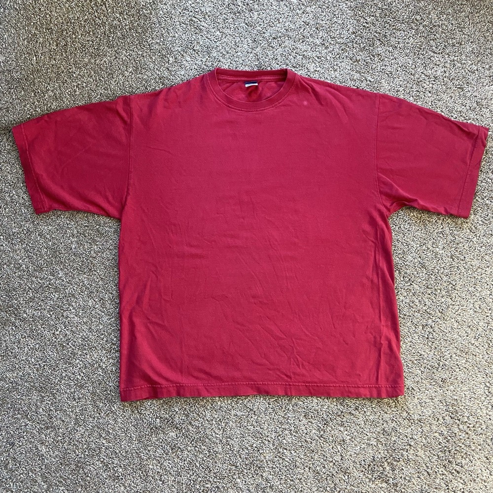 Vintage Red Cherokee Size Large T Shirt Short Sleeve Cotton 90’s Y2K