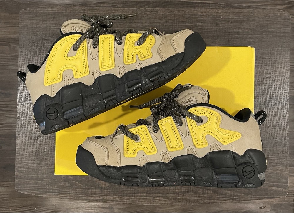 Nike Air More Uptempo Low Ambush Vivid Sulfur Limestone Men's Size 9.5