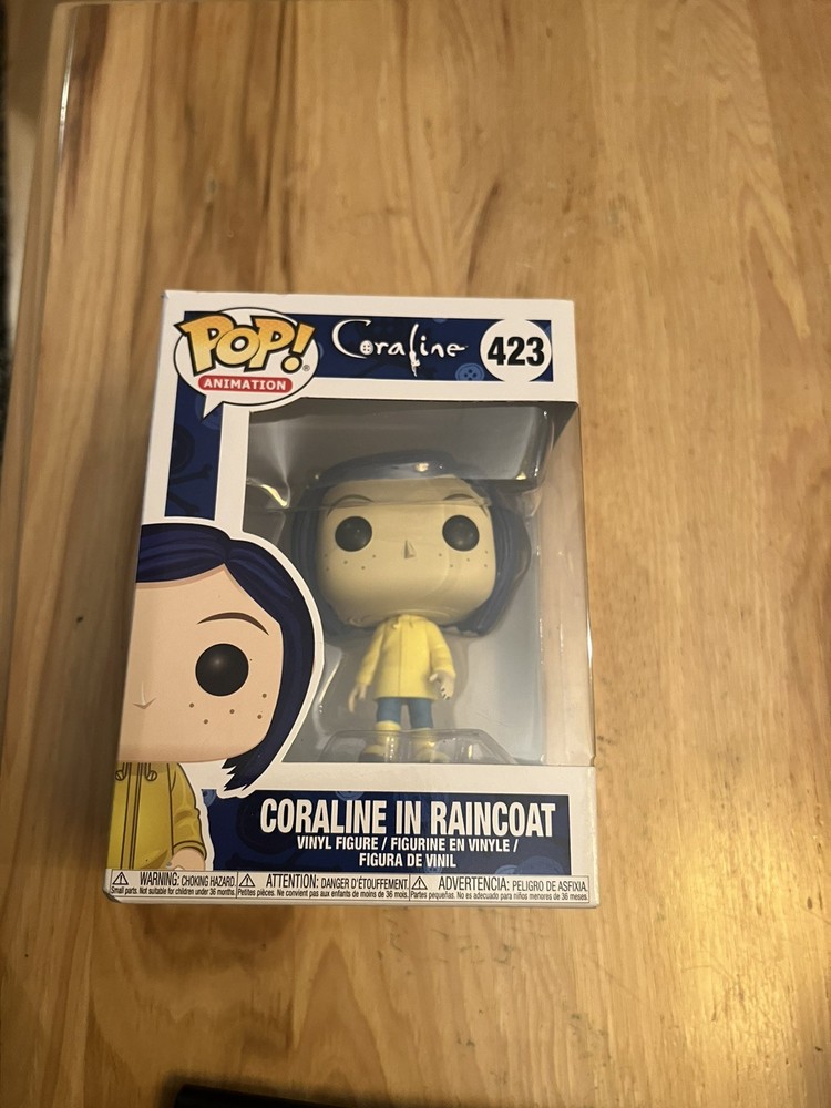 Funko Pop Animation Coraline in Raincoat 4'' Vinyl Action Figure (423)
