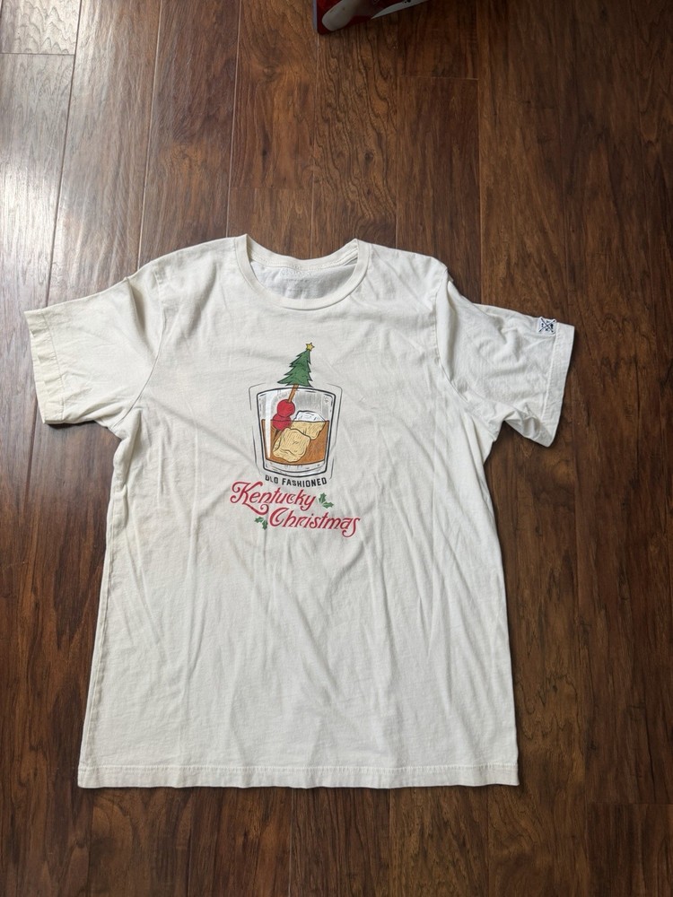 Kentucky Shop Old Fashioned Kentucky Christmas Bourbon Shirt Size XL