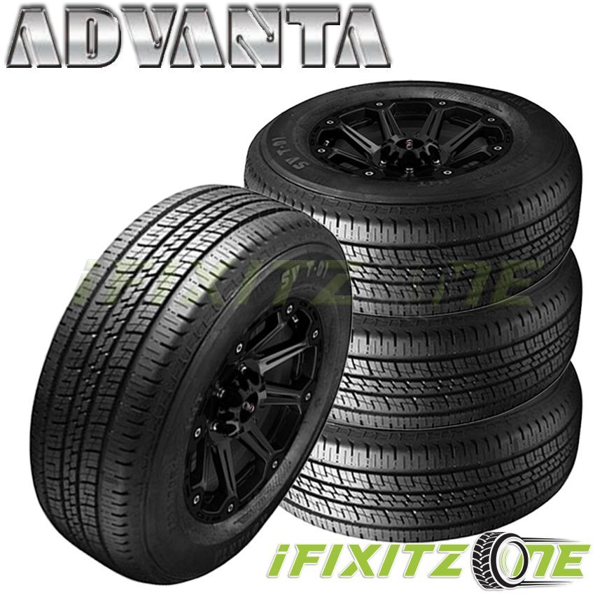 4 Advanta SVT-01 215/60R17 95v All Season Performance M+S 60K Mile SUV Tires