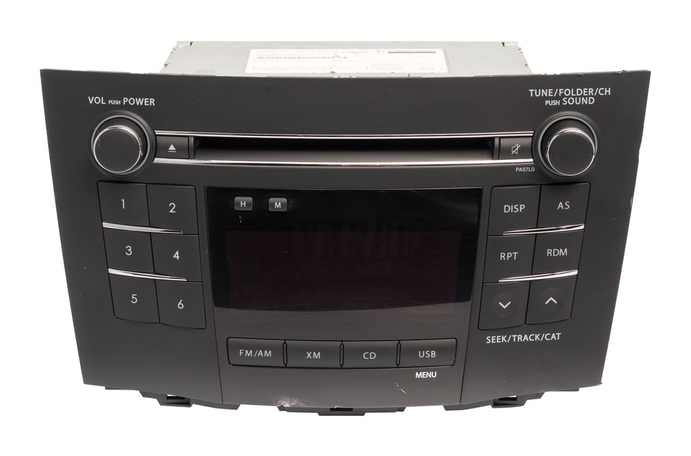 2010-2013 Suzuki Kizashi AM-FM Radio Receiver with Single CD Player 39101-57L01