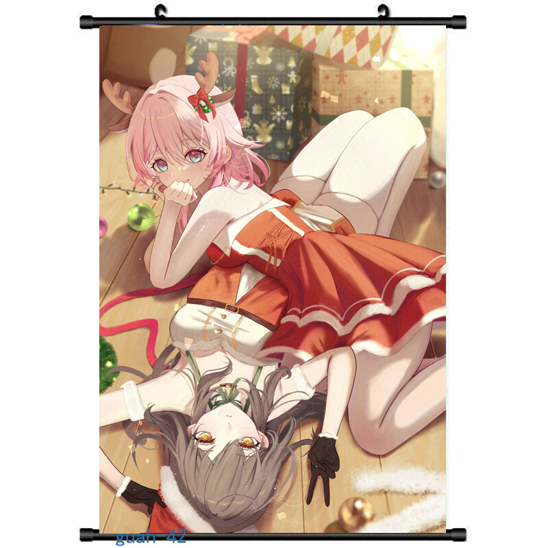 Honkai: Star Rail Anime march 7th HD Scroll Poster Manga Wall Art Picture S2423