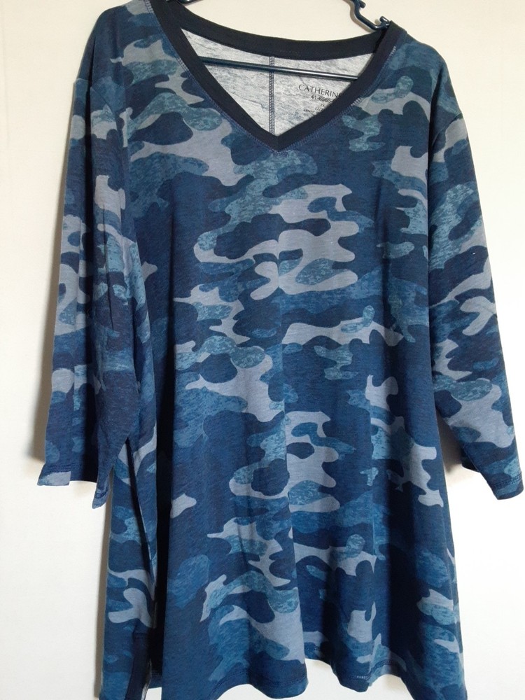Catherines Oversized 22/24 Womens 2x Top