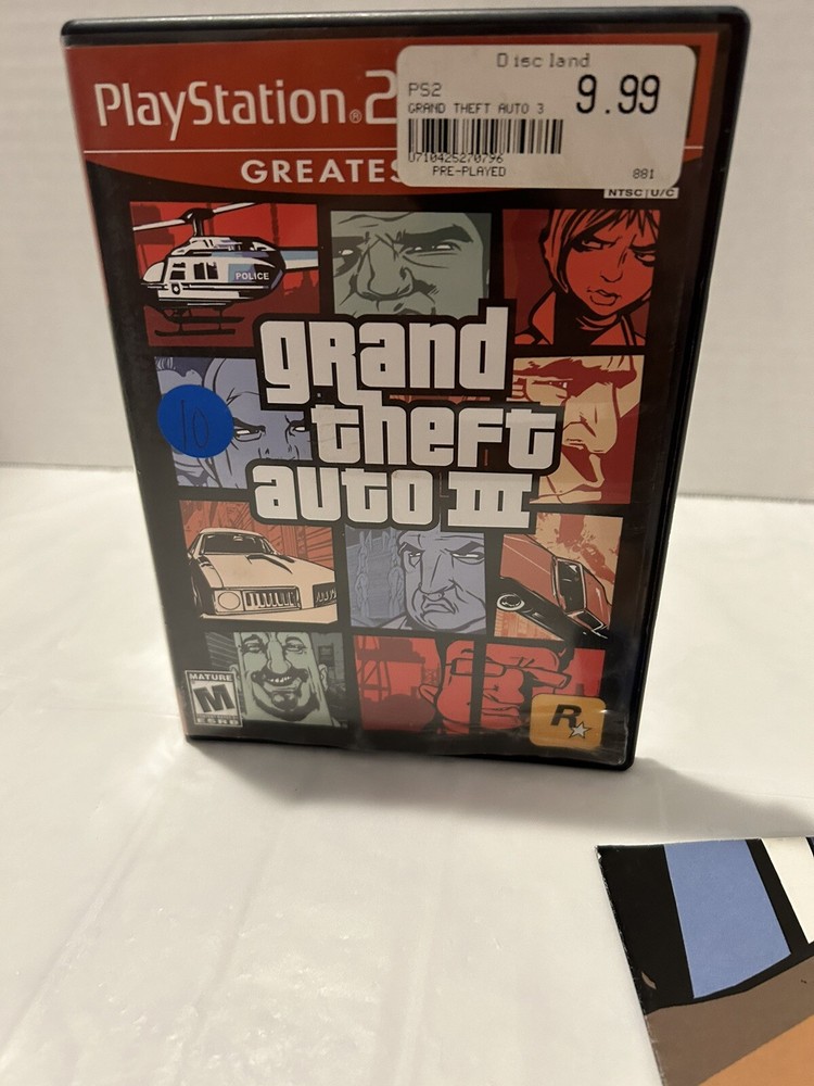 Grand Theft Auto III Greatest Hits (PlayStation, 2003)