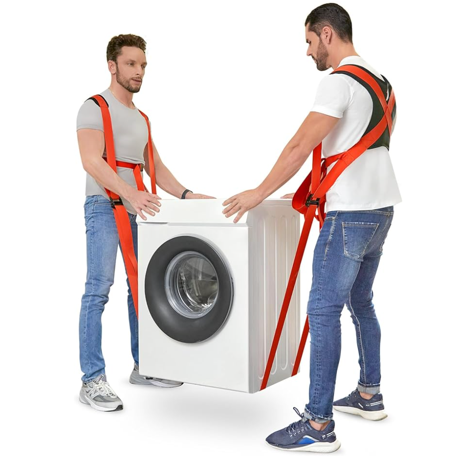 Furniture Moving Straps 2-Person Lifting 800lbs Max Anti-Slip Adjustable