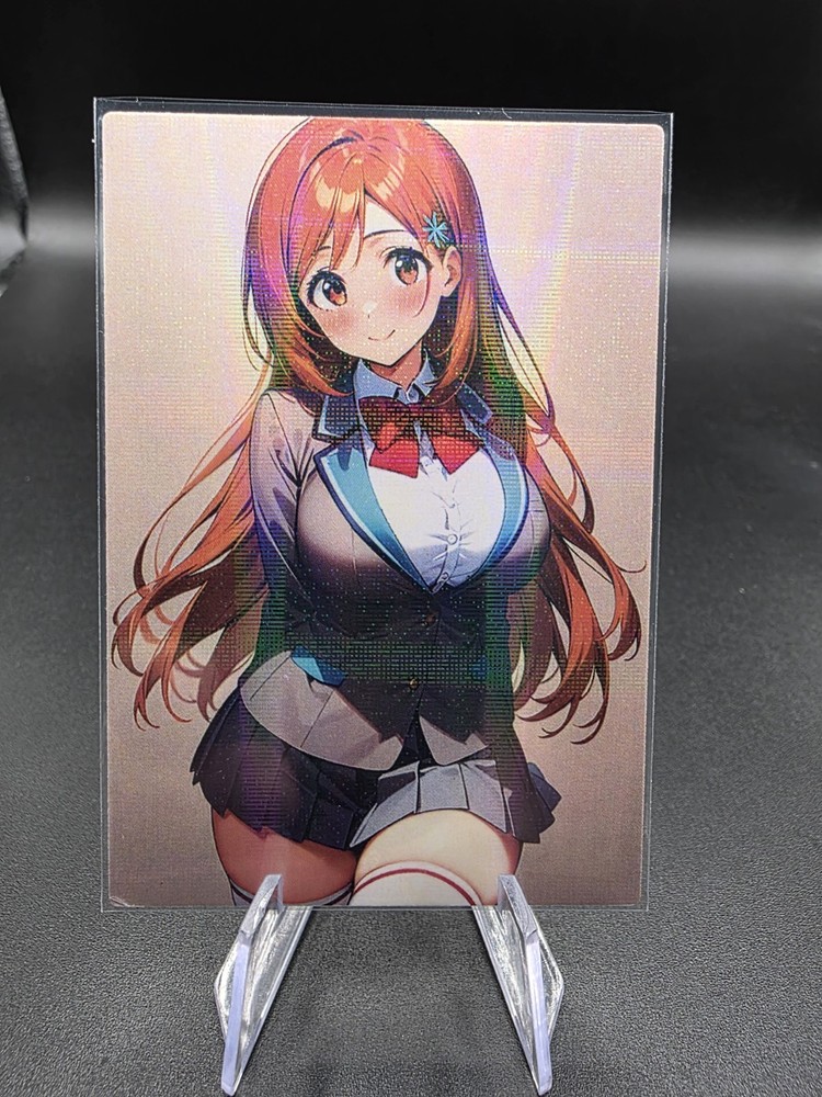 Oriheme Inoue Bleach Holographic Anime Collectible Trading Card