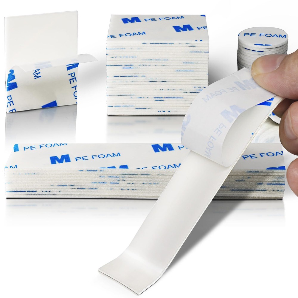 AIHPULUY Double-Sided Tape Heavy Duty Removable Adhesive Mounting Tape for Wa...