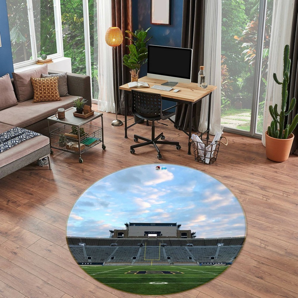 3D Stadium Building Sky NAO10178 Game Rug Mat Elegant Photo Carpet Mat Fay