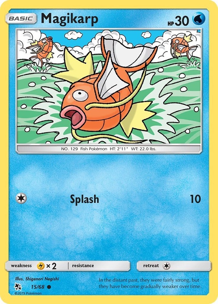 Magikarp 15/68 Hidden Fates Reverse Holo