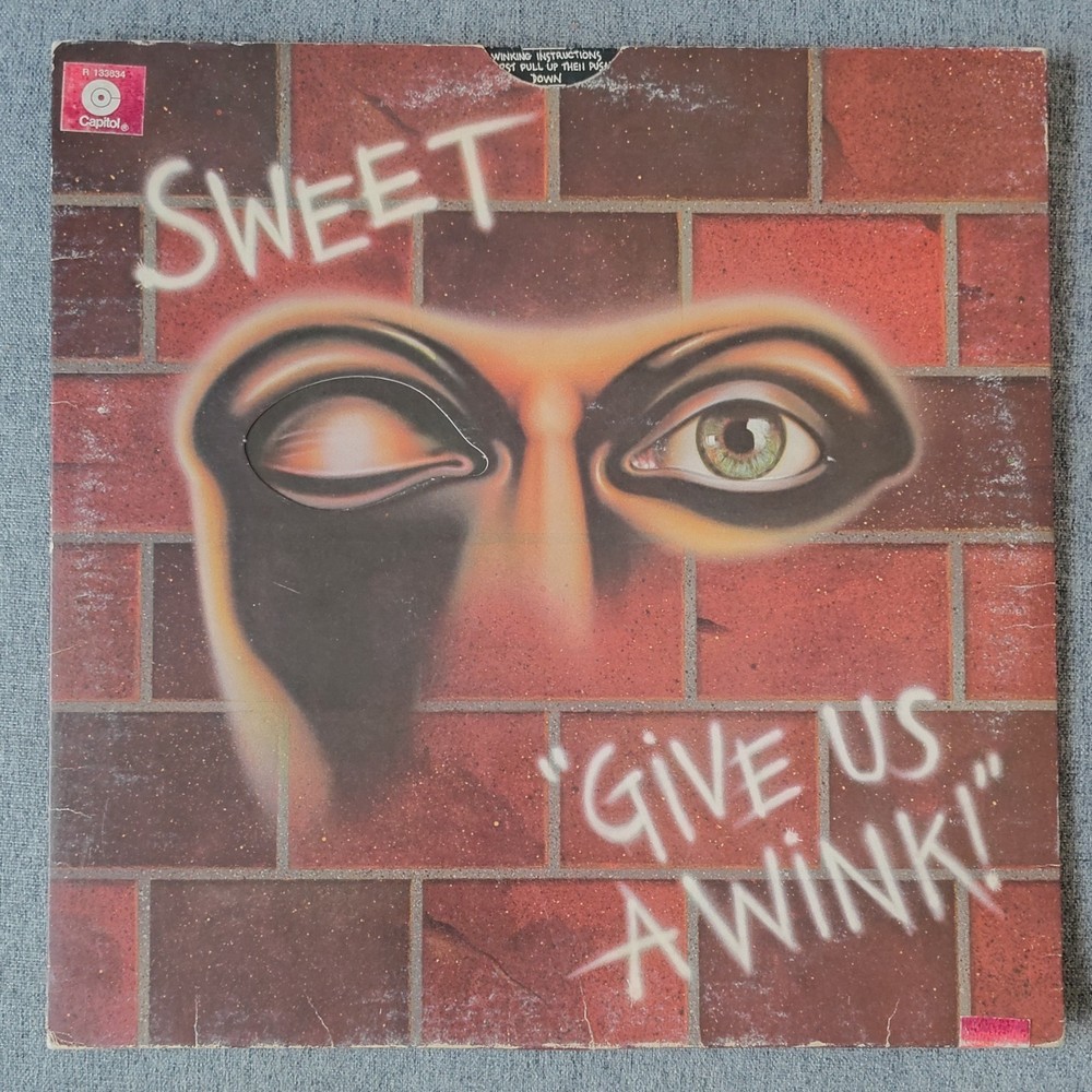 Sweet Give Us a Wink LP Vinyl 12
