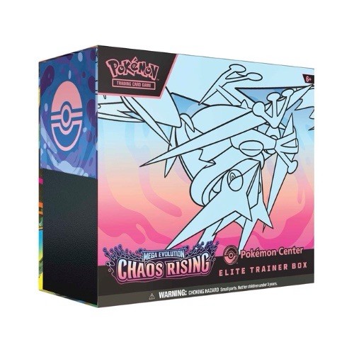 Pokemon Chaos Rising Pokemon Center ETB Elite Trainer Box