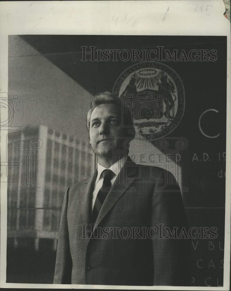 1970 Press Photo Endorsement of Moon Landrieau for mayor of New Orleans