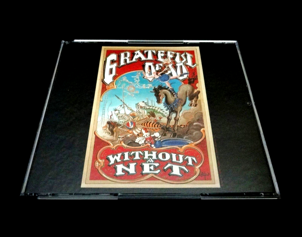 Grateful Dead Without A Net 1989 1990 Tour Jerry Garcia Live Rick Griffin 2 CD