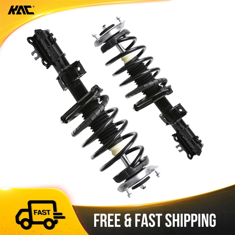 2Pcs Front Complete Shocks Struts Fit Volvo S60 S80 V70 1999-2009