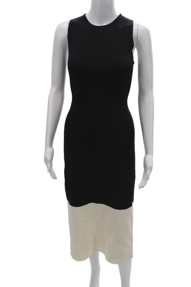 Hyacinth House Women Sheath Dress Black Colorblock Sleeveless Size XSFree Shipping in US $100+ Orders | $6.95 Orders Below