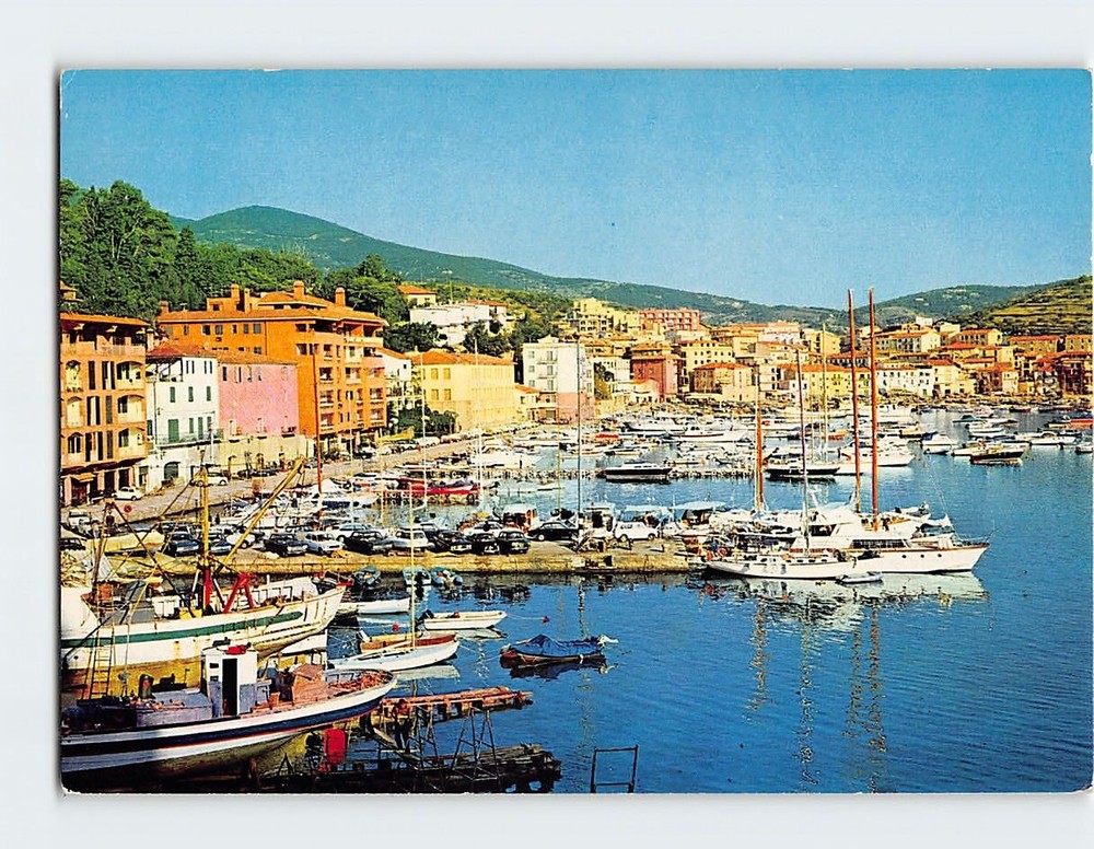 Postcard Panorama View Of Monte Argentario  Porto Ercole Tuscany Italy