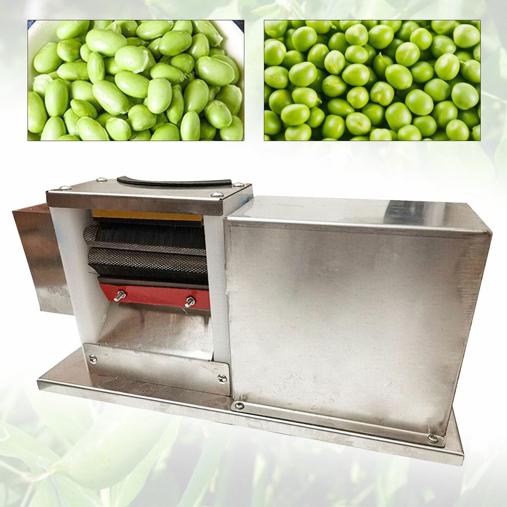 110V Commercial Electric Bean Sheller Pea Peeling Machine 50RPM for Fast Efficient Shelling