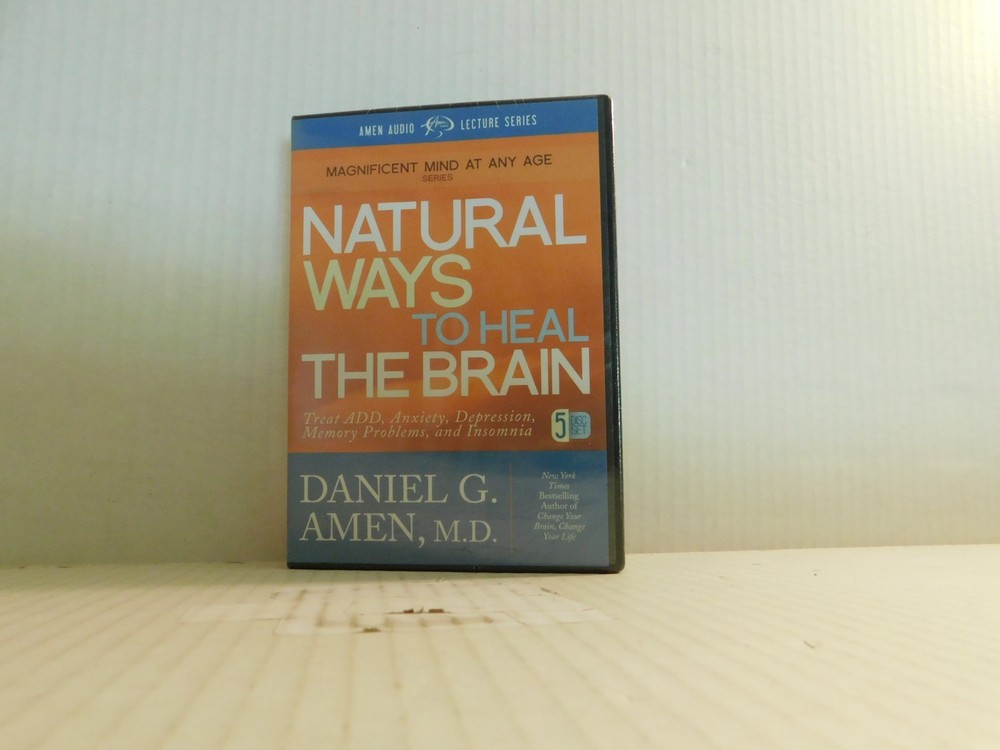 Natural Ways to Heal the Brain Daniel G. Amen 5 CD Disc Set - **NEW SEALED**