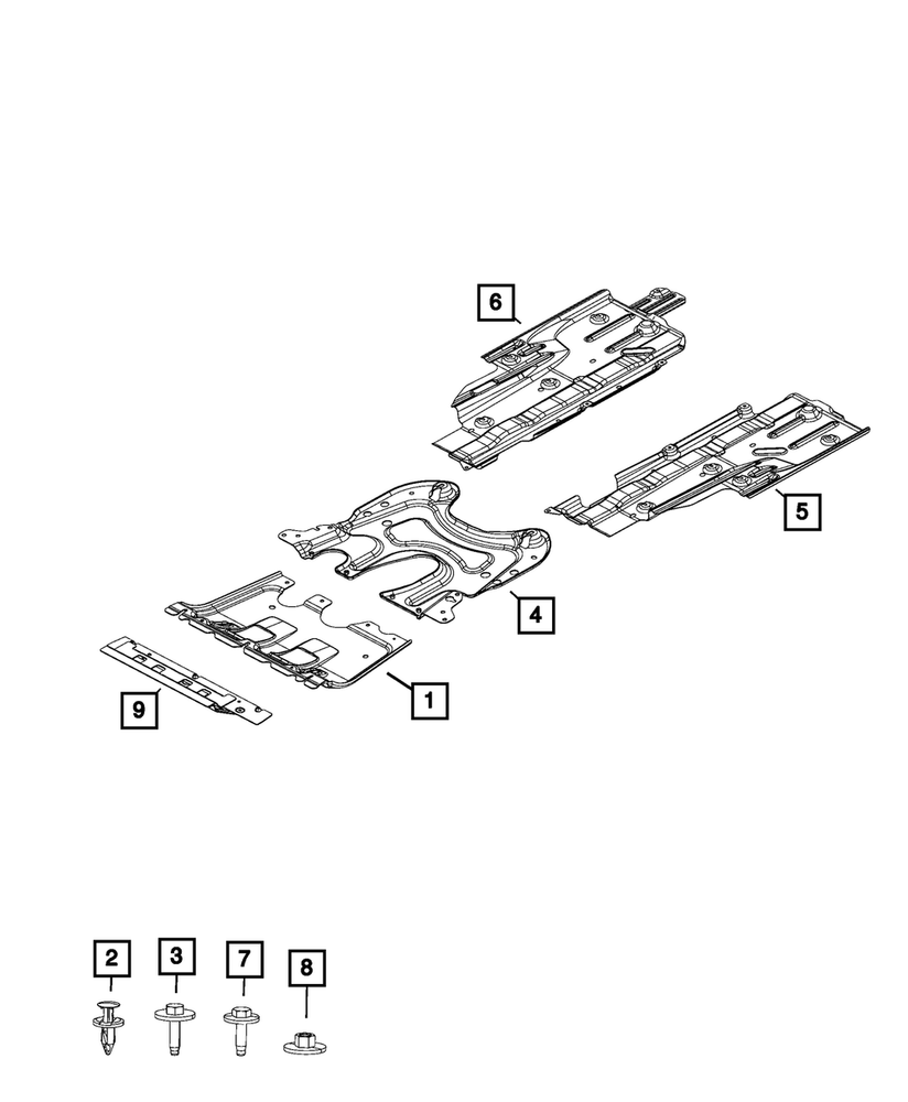 Genuine Mopar Air Baffle 68286757AA