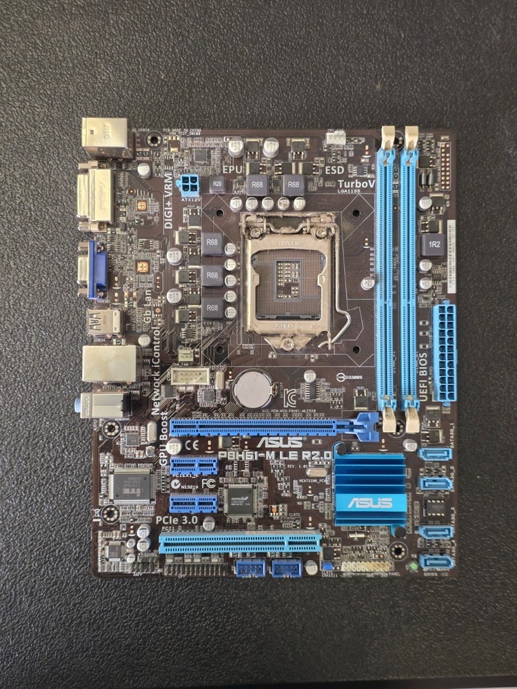 ASUS P8H61-M LE/CSM R2.0, LGA 1155, Intel Motherboard