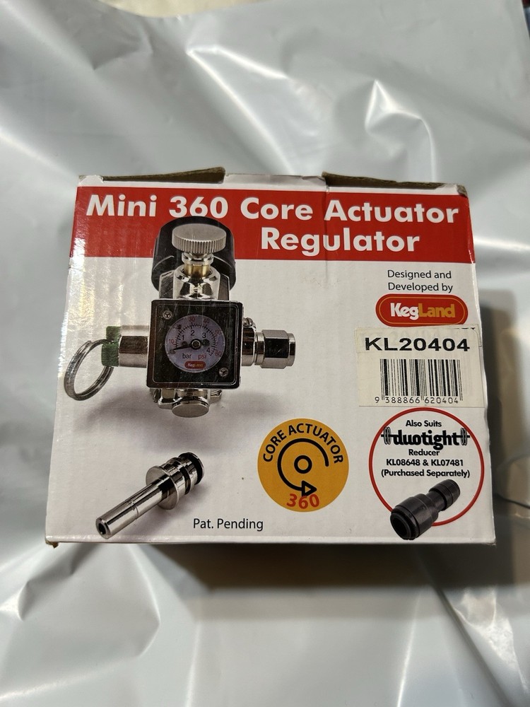 KegLand Core 360 Mini CO2 Regulator