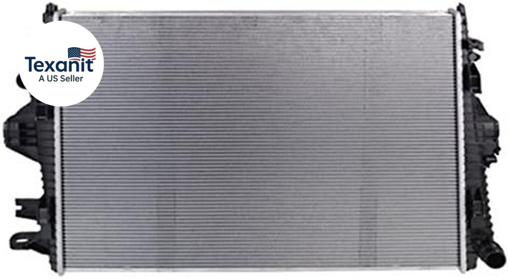 New Radiator Assembly Compatible with Porsche Cayenne Base S Gts 2011 2012 2013