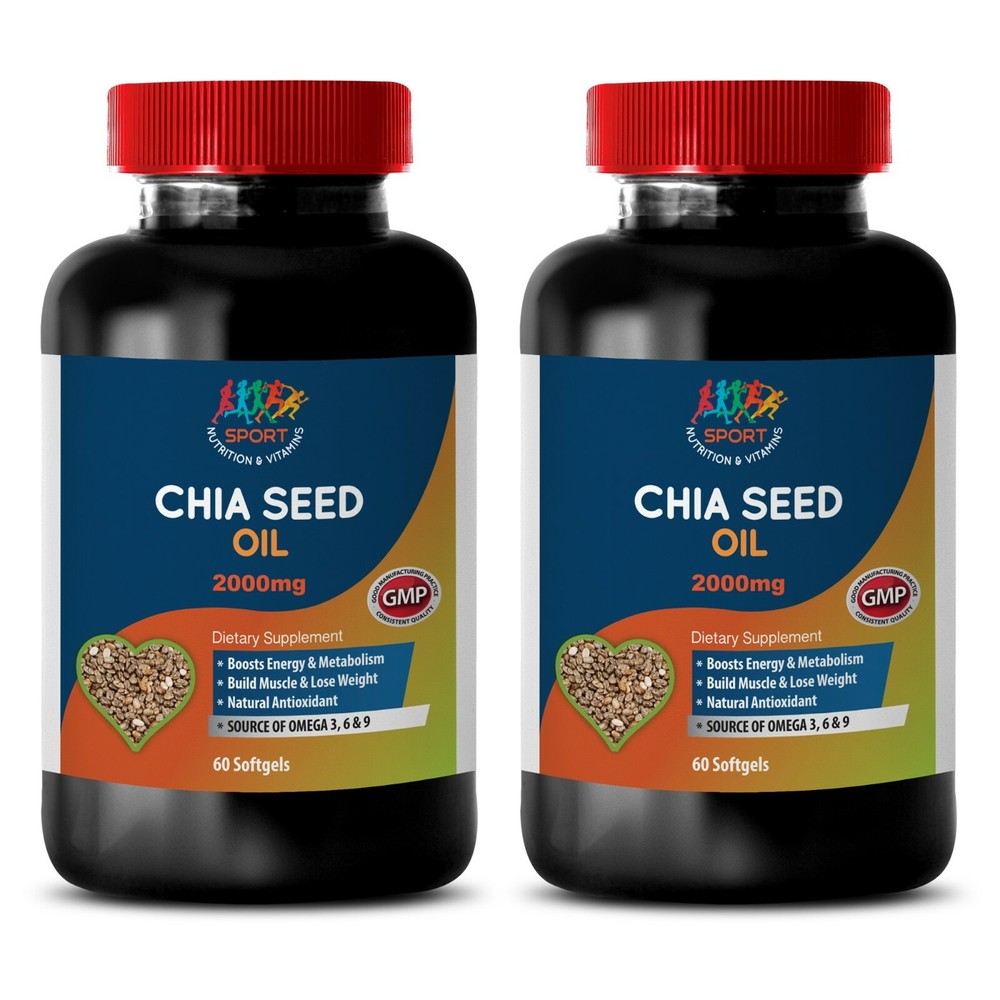chia seed extract - CHIA SEED OIL 2000mg - natural weight loss formula 2B