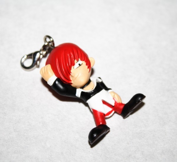 KOF King of Fighters Iori Yagami Figure Strap Vintage Anime Japan