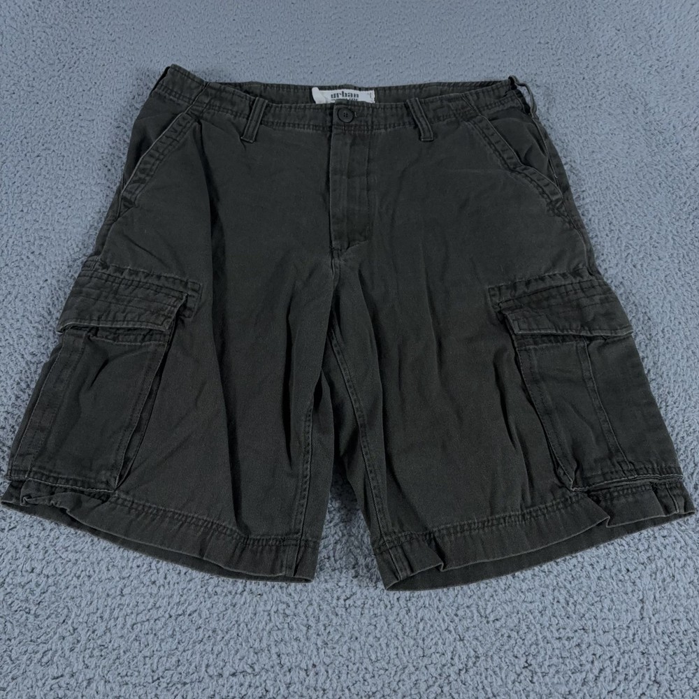 Urban Pipeline Shorts Mens 38 Gray Cargo 12