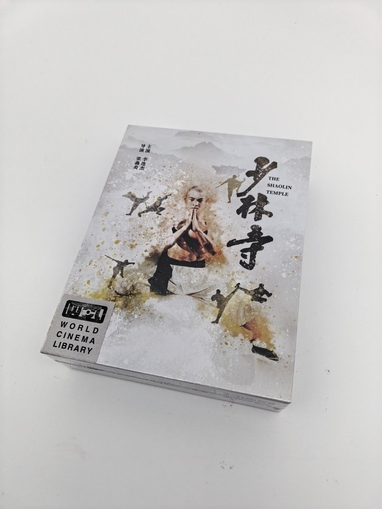 The Shaolin Temple（少林寺）4K Uhd Wcl Mlife Edtion Jet Li , New/Sealed