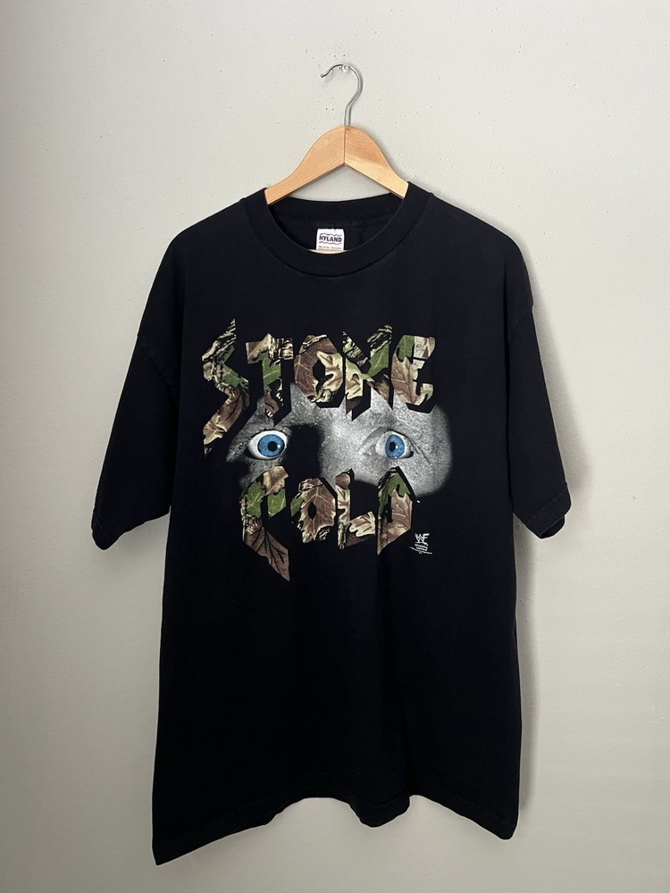 Vintage 90s WWF Stone Cold Steve Austin T Shirt Size 2XL