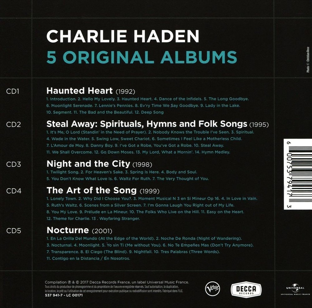 Charlie Haden 5 Original Albums New Cd