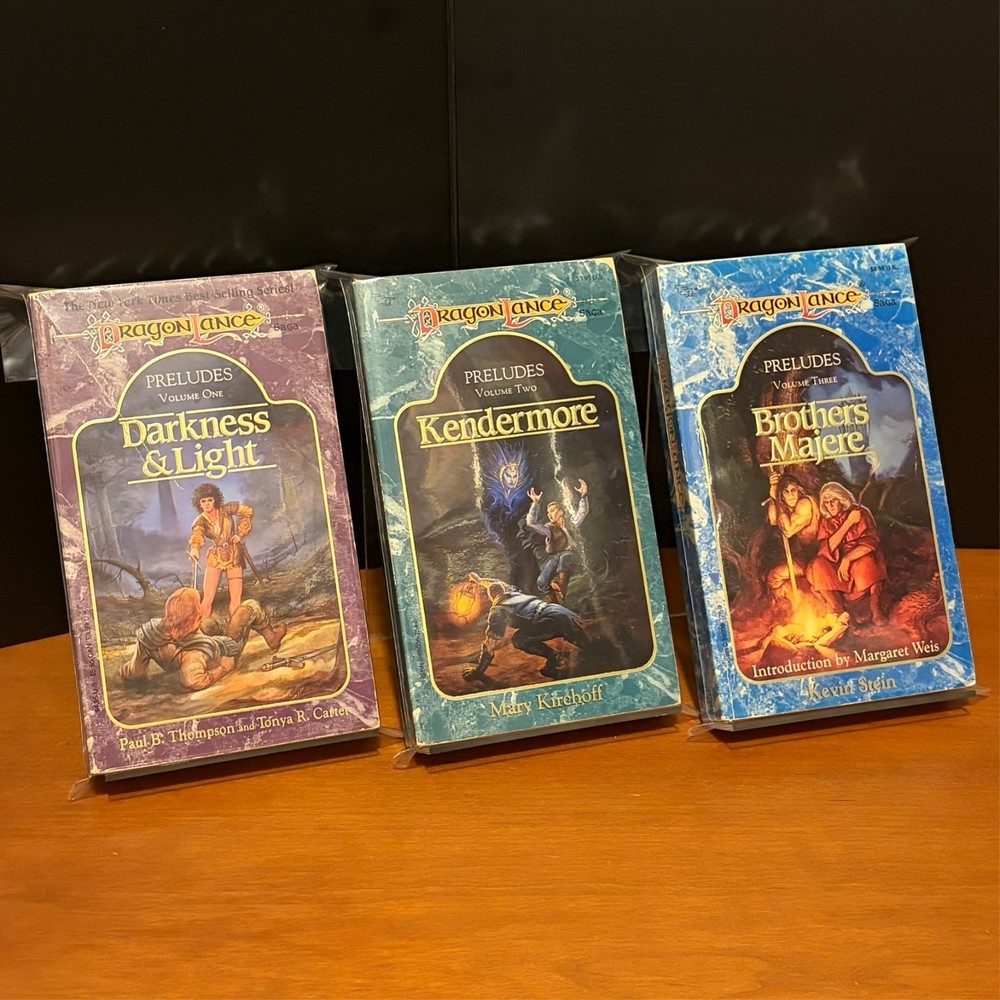 DragonLance: Complete Preludes I Trilogy, Dungeons & Dragons Paperback Lot