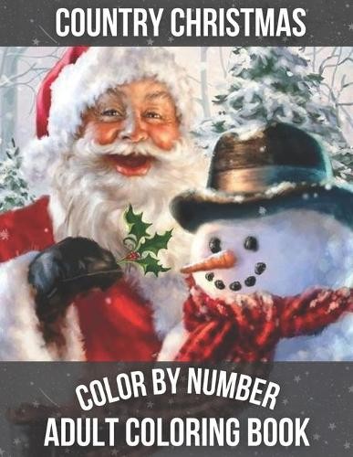 Scottie Barber Country Christmas Color By Number Adult Coloring book (Paperback)Another great item from Rarewaves USA | Free delivery!